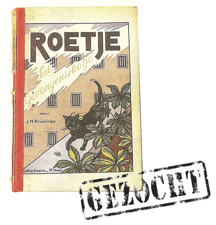 Cover: Roetje, het gevangeniskatje.  