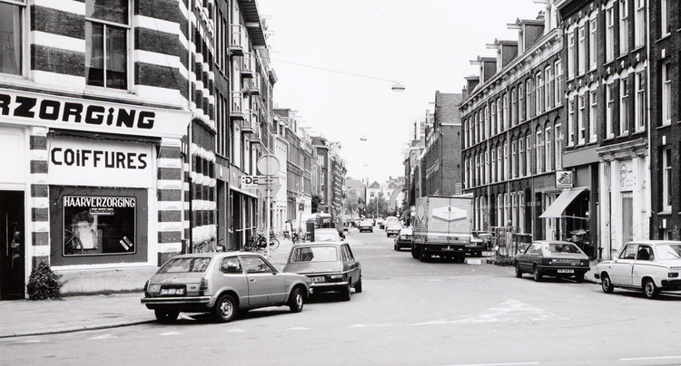 Ruyschstraat-Swammerdamstraat - 1985 .<br />Foto: Beeldbank Amsterdam 