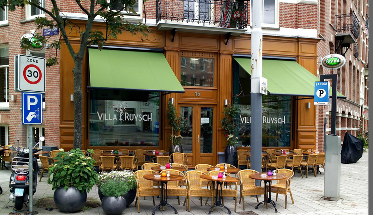Ruyschstraat 15  café-rest Villa Ruysch - 2008 .<br />Foto: Beeldbank Amsterdam 