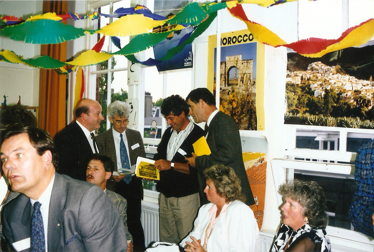 Linnaeusschool Reünie 1990 .<br />Foto: Wim de Waal 