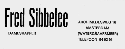 Archimedesweg 16 - 1973  