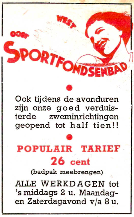 Sportfondsebad .<br />Bron: Pieter Nieuwkerk 