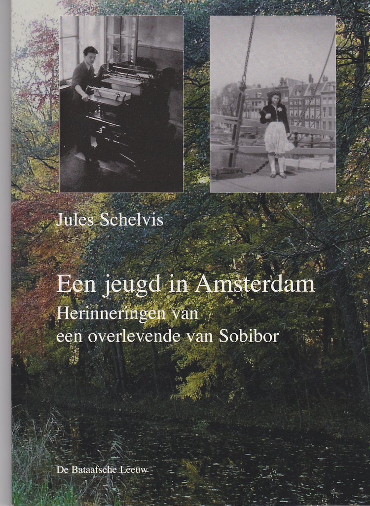 Titelblad van het boek: Een jeugd in Amsterdam. In dit boek beschrijft Jules Schelvis zijn jeugd in onder andere de Retiefstraat.<br />Geplaatst met toestemming van uitgever en auteur. 