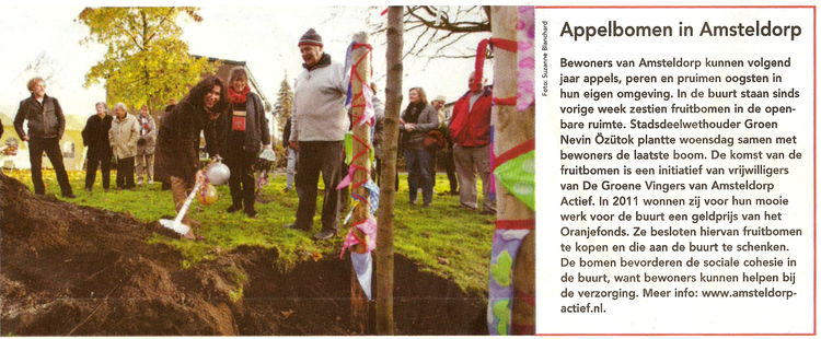 Bron: Krant Stadsdeel Oost 29-11-2012  