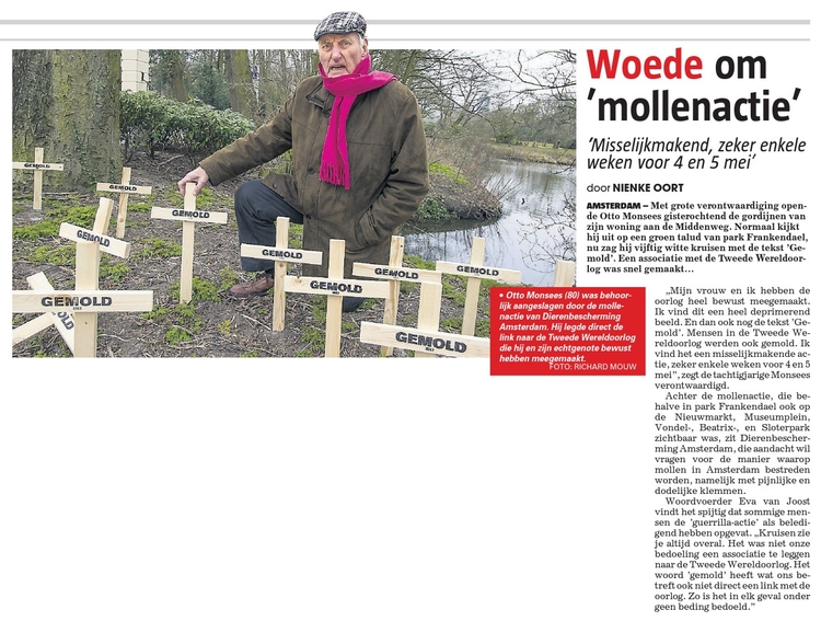 Vandaag in De Telegraaf  