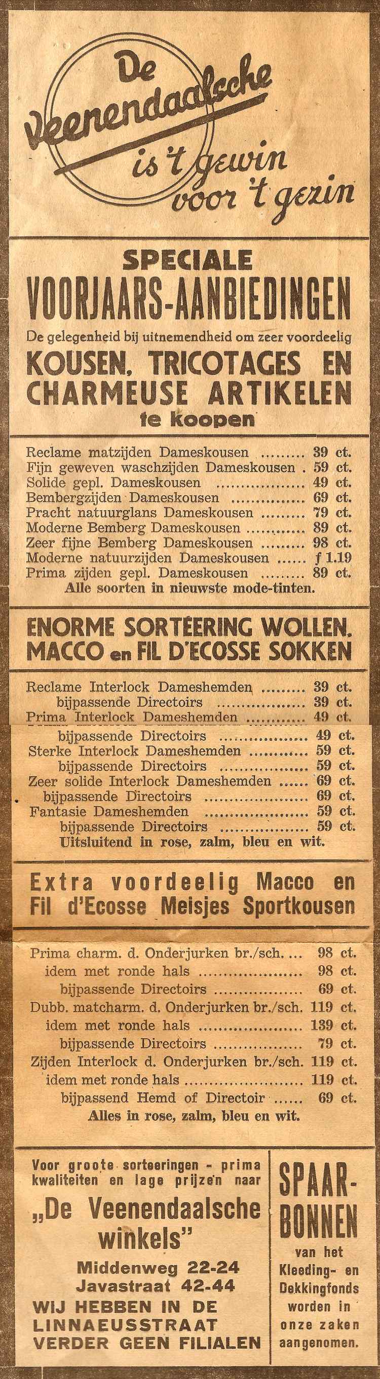 Middenweg 22-24 Veenendaalse - 1938  