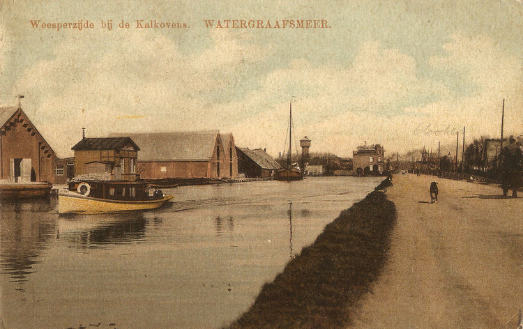 Weespertrekvaart (Keulsevaart) - 1912 .<br />Foto: Jan van Deudekom 