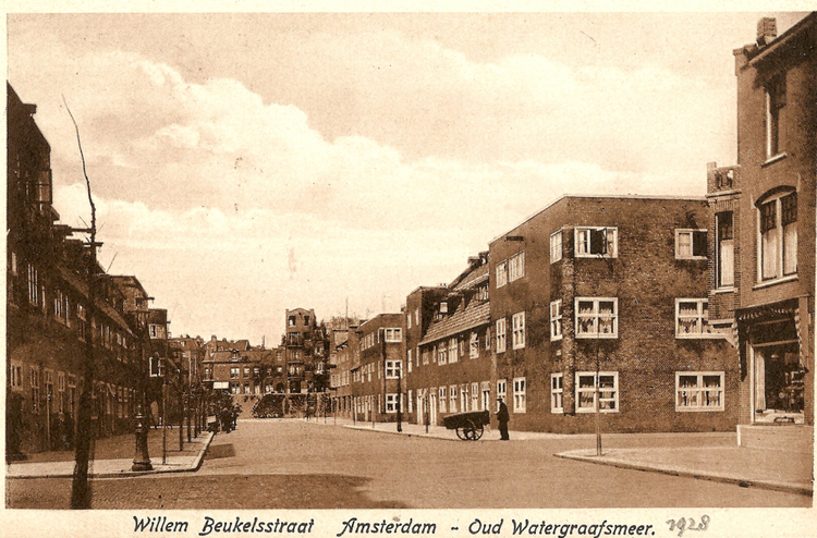 Willem Beukelszstraat .<br />Foto: Eigendom Jo Haen © 