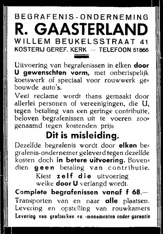 Willem Beukelszstraat 41 - 1935  