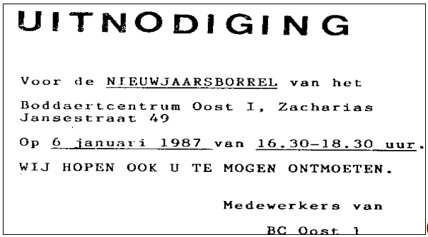 Zacharias Jansestraat 49 - 1987 .<br />Bron: Jan van Deudekom 