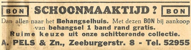 Zeeburgerstraat 08  - 1935 .<br />Bron: Wiering's Weekblad 