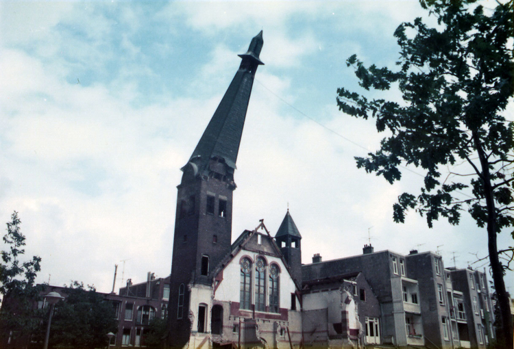  De afbraak van de kerktoren in 1972. De afbraak van de Rehobothkerk in 1972. Afbraak van de Rehobothkerk in 1972. 