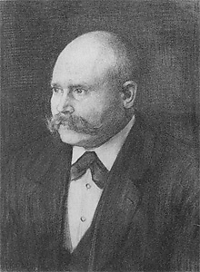 De heer Solkamans.  Reindert Jacobus Nicolaas Solkamans, ca.1900, geschilderd door Mondriaan.  