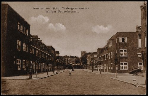 Willem Beukelsstraat. Willem Beukelsstraat in 1925, bron: SAA, Beeldbank. 