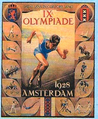 Affiche Olympsiche Spelen 1928  