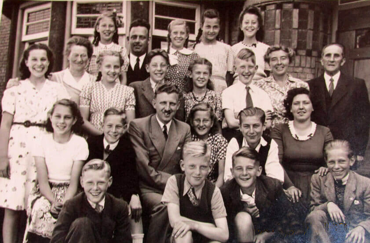 Klas 6 1948-1949 Groen van Prinstererschool  
