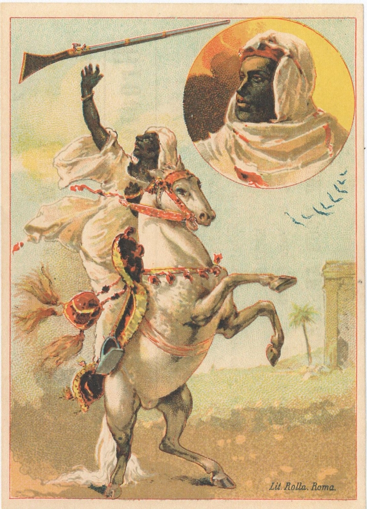 Afbeelding betreffende de aanwezigheid van de Bedoeïenen naar de Weesperzijde in 1892. Bron: SAA – Klein materiaal, inventarisnummer 15009–13720.   