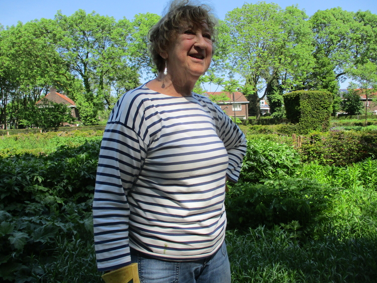 Sonja Vetter,  voorzitster van ‘Vereniging Vrienden van Park Darwin’  