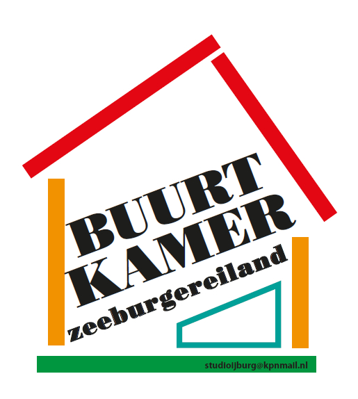 Logo buurtkamer Zeeburgereiland.  
