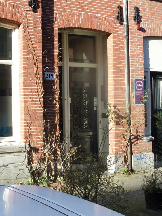 (eigen foto) het huis van mijn grootouders in de 2e Oosterparkstraat  