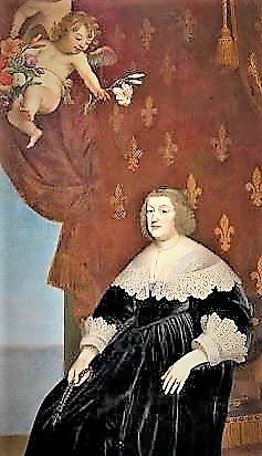 Maria  de Medici  met rozenkrans in Amsterdam Museum [cr.commons]  