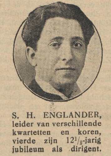 Jubileum van Samuel Englander, bron: Sumatra Post van 21-07-1926  