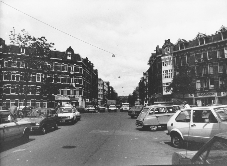Sumatrastraat / Eerste Atjehstraat (Mammoet en De Groef) Mei 1989. 