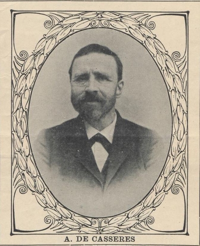 Abraham de Casseres in: De Handwerksman; maandblad van de Vereeniging Handwerkers Vriendenkring, jrg 18, 1909, Deel: Feestnummer12 , 1909  