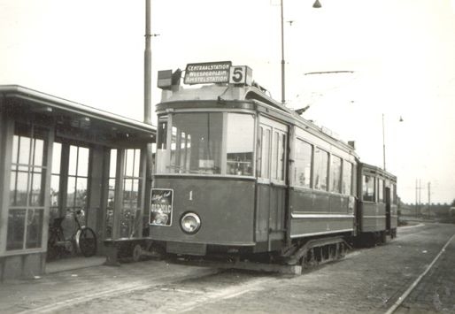 tramhalte ;lijn 5  