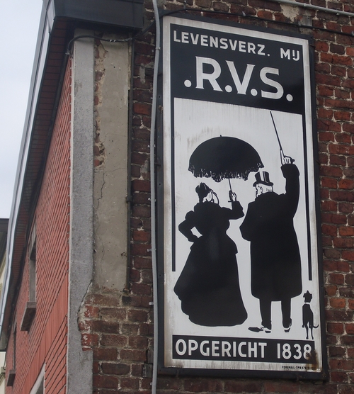 Beroemde reclame van de Rotterdamsche Verzekering Sociëteiten, bron: Wikipedia.   