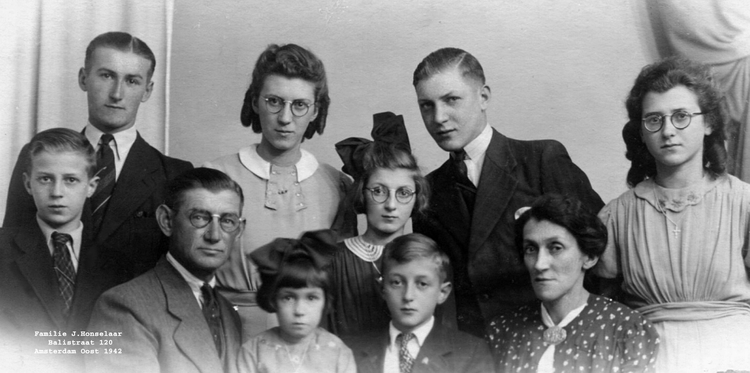 Familie J. H. Honselaar  