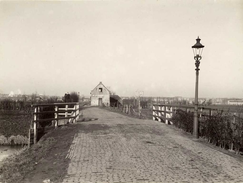 FOTO 10 Schagerlaan, gezien naar de Ringdijk. 1927 ca. Collectie Stadsarchief  