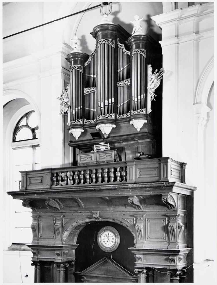 Steenkuyl orgel, foto uit beeldbank Stadsarchief  