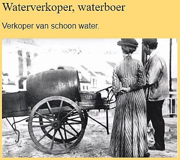 Waterverkoper, bron: beroepenvantoen.nl   