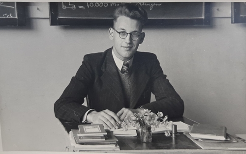 Maurice Noot, onderwijzer rond 1950  
