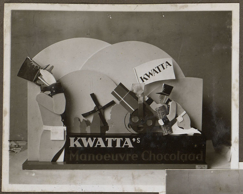 Kwatta Manoeuvre Chocolaad, 1929, bron: Het Reclame Arsenaal.   