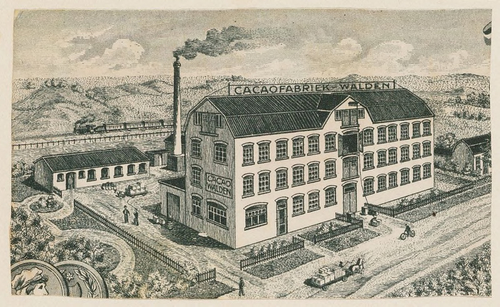 Cacaofabriek Walden, Arnhemseweg 274 in Amersfoort, bron: archief Eemland.   