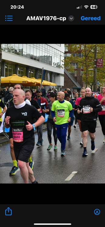 Rein Mulder TCS Marathon Amsterdam 2023   Rein Mulder vader  en opa liep met kunstknie  8K op Marathon Amsterdam 