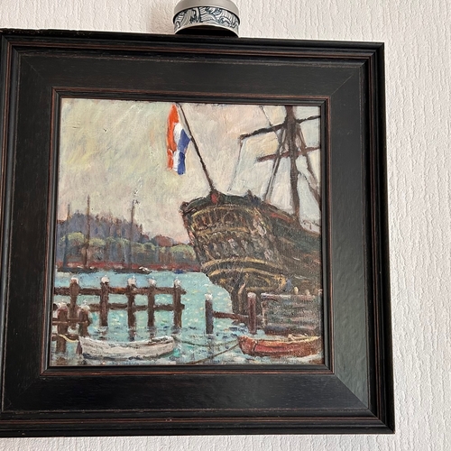 schilderij Piet Mulder  Piet Mulder Beeldende Kunst groeide samen op met broer Rein Mulder op in Amsterdam Watergraafsmeer. 