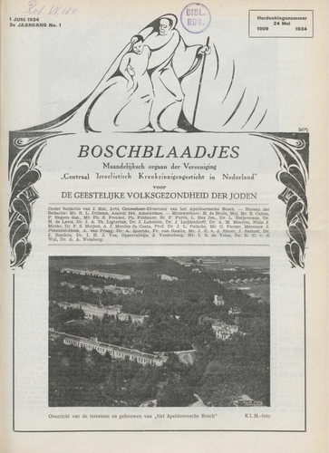 Het Boschblaadje met afb. van Apeldoornsche Bosch, het herdenkingsnummer van  24 mei 134  