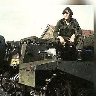Rein Mulder  Koninklijke Landmacht Technisch Ripperdakazerne Haarlem Specialist 1975 in opleiding   