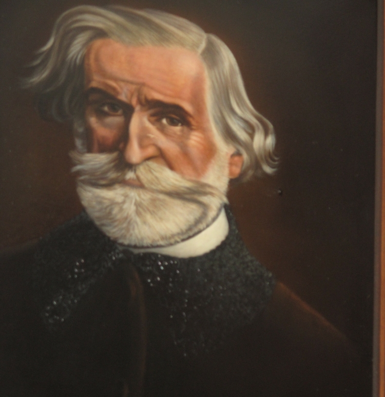 portret van Verdi door Roel Smelt  