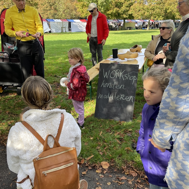 Honden ballonnen moduleren  