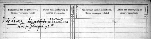 Woningkaart van Retiefstraat 116 huis (dl. 2), bron: Indexen SAA  