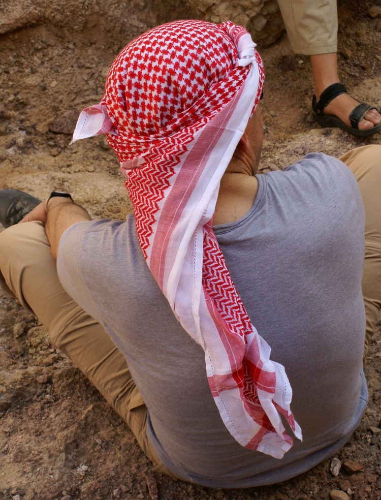 Jordanië Keffiyeh   [.jpg CC BY-SA 3.0..jpg]  