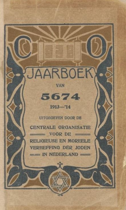 Voorblad Jaarboek 1913 – 1914. Uitgev. Van Creveld & Co, Amsterdam  