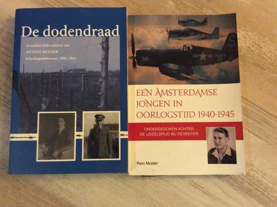 Rein Mulder  1940-1945 memoires Amsterdamse jongen in oorlogstijd Rein Mulder  net na de oorlog Amsterdam Watergraafsmeer Gallileiplantsoen De Meer  