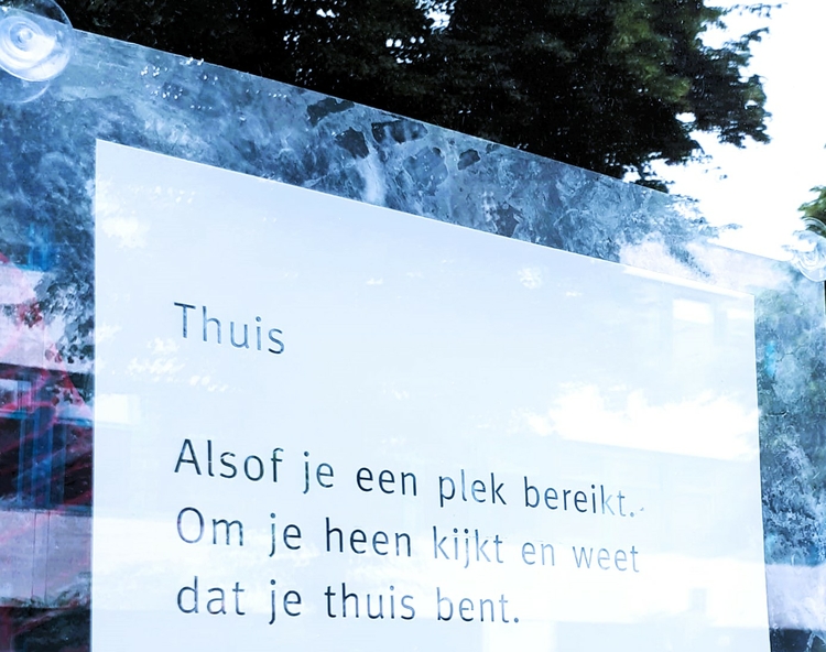 je thuis voelen  