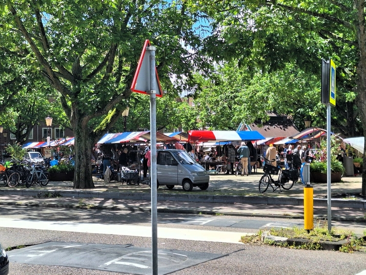 aankomst op Krugerplein  