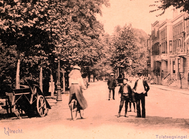 oude foto  jaren 20 / Tolsteegsingel, [hier woonden we vanaf 1940]  